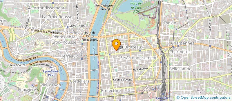 localisation de l'entreprise IBT GESTION à LYON