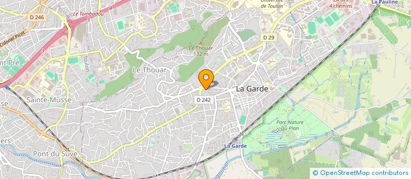 localisation de l'entreprise IBTISSEM  LA GARDE