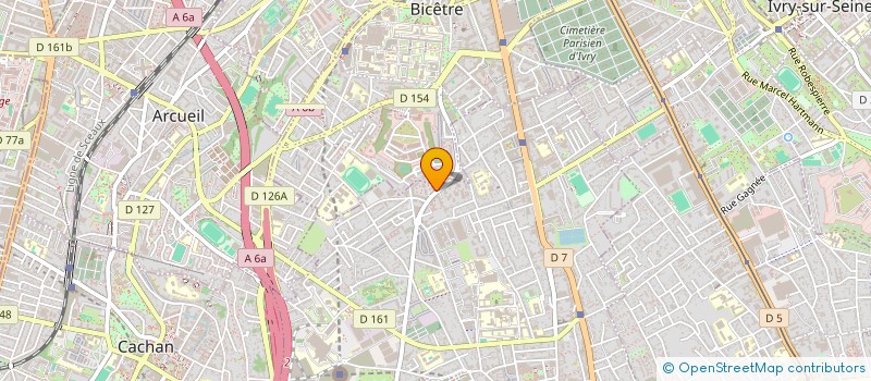 localisation de l'entreprise IBTISSEM à VILLEJUIF