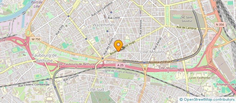 localisation de l'entreprise IBTYSSAM à LILLE