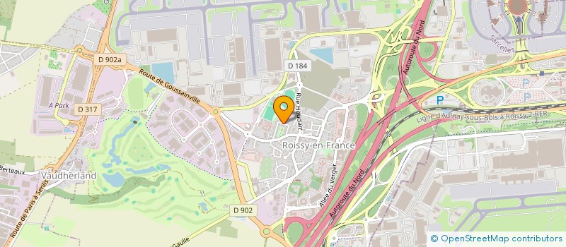 localisation de l'entreprise IBUY PLUS  ROISSY-EN-FRANCE