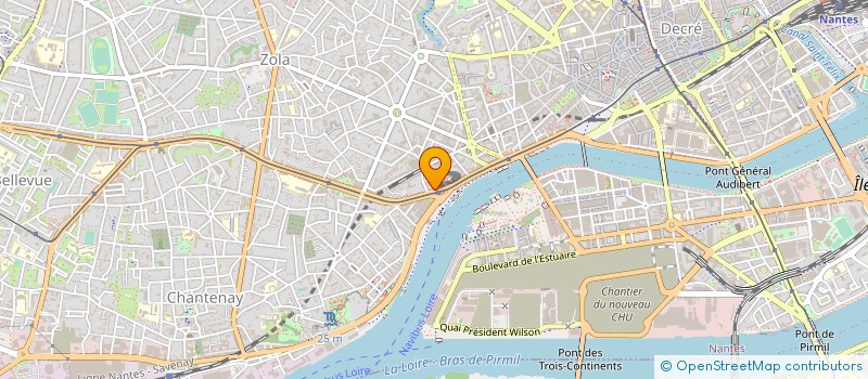 localisation de l'entreprise IC COM DEVELOPPEMENT à NANTES