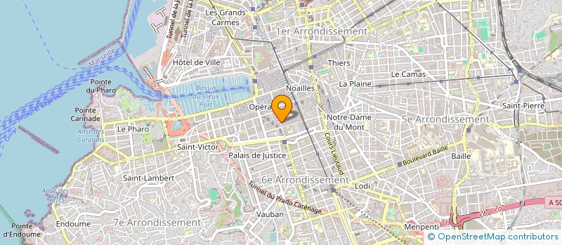 localisation de l'entreprise IC CONCEPT à MARSEILLE