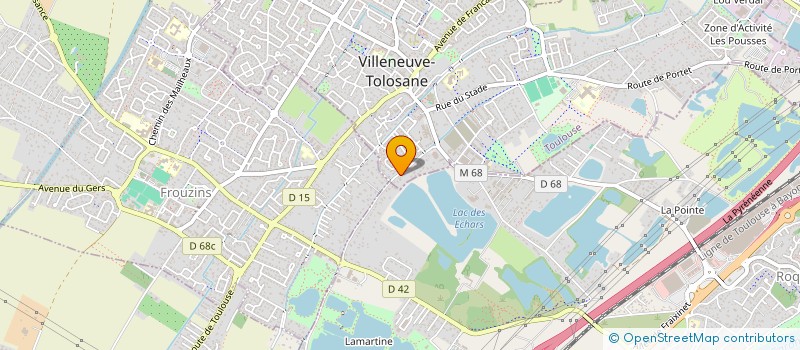 localisation de l'entreprise IC/DC à VILLENEUVE-TOLOSANE