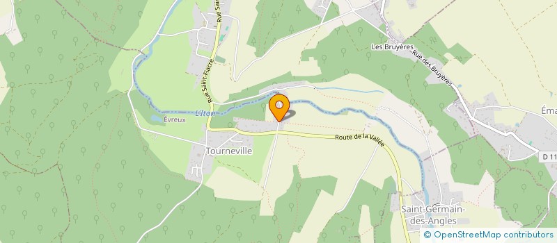 localisation de l'entreprise IC DISTRIBUTION à TOURNEVILLE