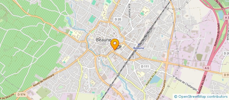 localisation de l'entreprise IC - HOTEL SUPPORT à BEAUNE