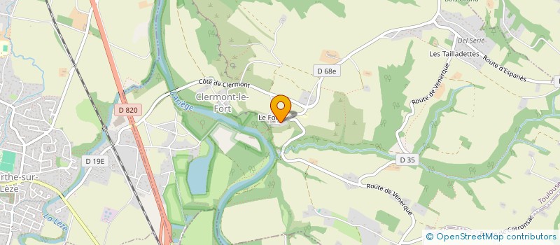 localisation de l'entreprise IC IMMO  VENERQUE