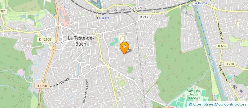 localisation de l'entreprise IC IMMOBILIER  LA TESTE-DE-BUCH