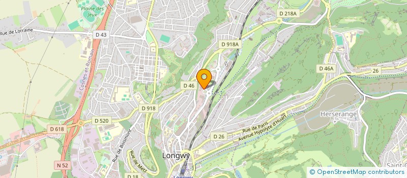 localisation de l'entreprise IC LONGWY à LONGWY