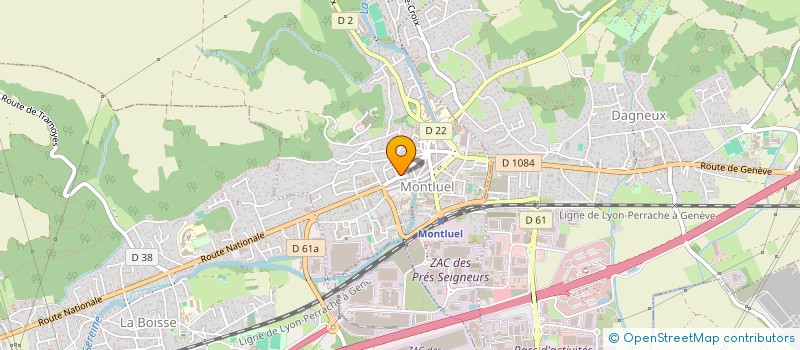localisation de l'entreprise IC MACONNERIE à MONTLUEL