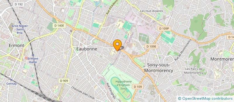 localisation de l'entreprise IC MANAGEMENT à ARGENTEUIL