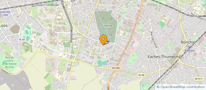 localisation de l'entreprise IC PRODUCTIONS à LILLE