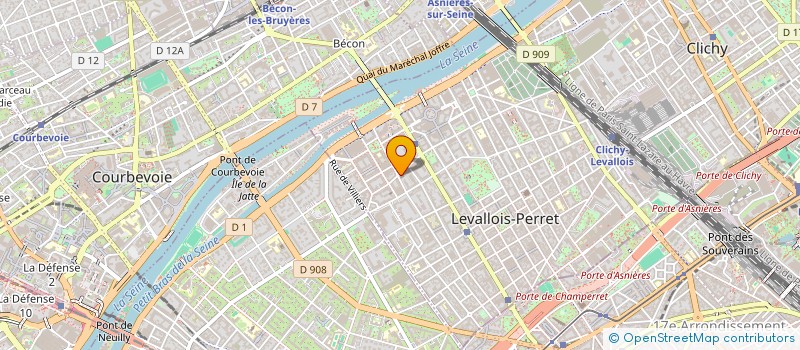 localisation de l'entreprise IC SOLUTIONS EUROPE à LEVALLOIS-PERRET