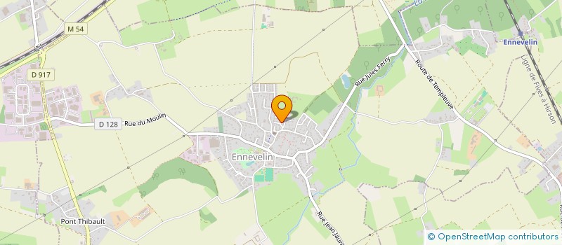 localisation de l'entreprise IC2A  ENNEVELIN