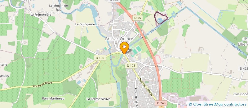 localisation de l'entreprise IC49 à BRISSAC LOIRE AUBANCE