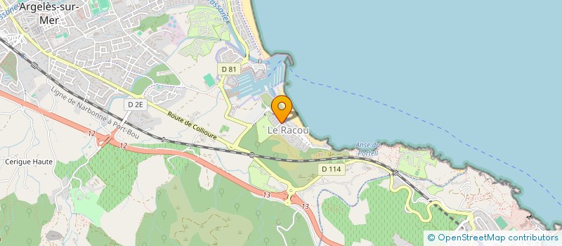 localisation de l'entreprise ICA à ARGELES-SUR-MER