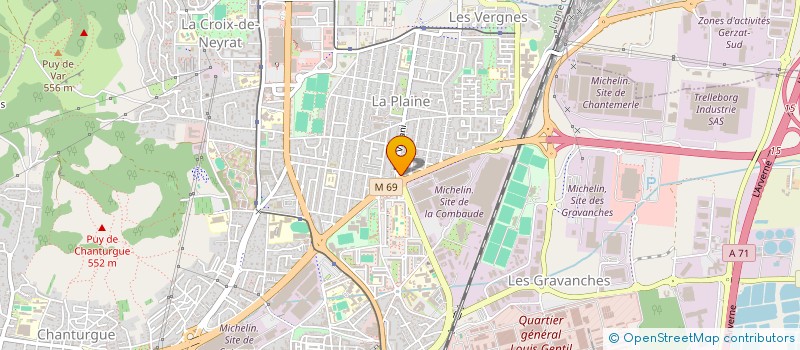 localisation de l'entreprise ICA ASSISTANCE SECURITE INCENDIE  CLERMONT-FERRAND