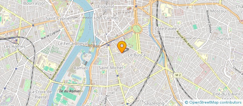 localisation de l'entreprise ICAB à TOULOUSE