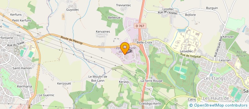 localisation de l'entreprise ICABOIS  SAINT-AVE