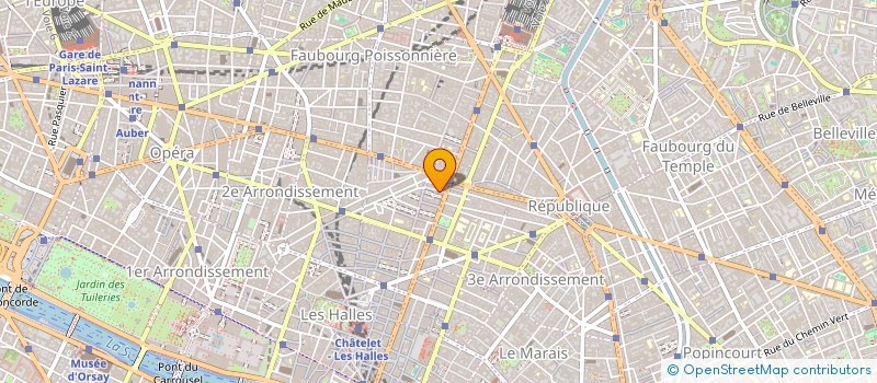 localisation de l'entreprise ICACCI à PARIS