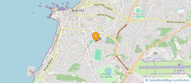 localisation de l'entreprise ICACTUS à BIARRITZ