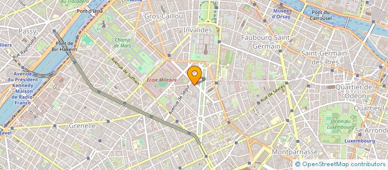 localisation de l'entreprise ICADIS  PARIS