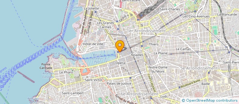 localisation de l'entreprise ICAM TRAVAUX SPECIAUX à MARSEILLE