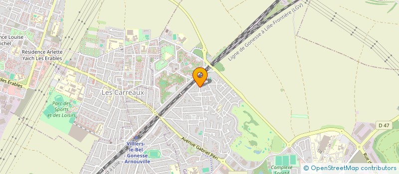 localisation de l'entreprise ICAMA HOME GROUP à GONESSE