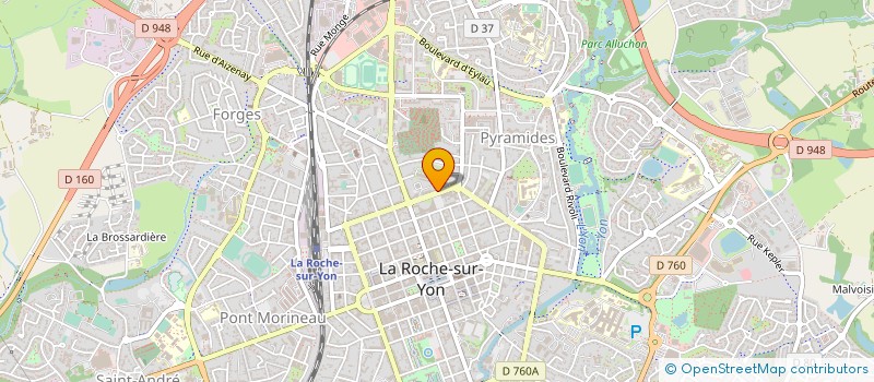 localisation de l'entreprise ICAMBODGE à LA ROCHE-SUR-YON