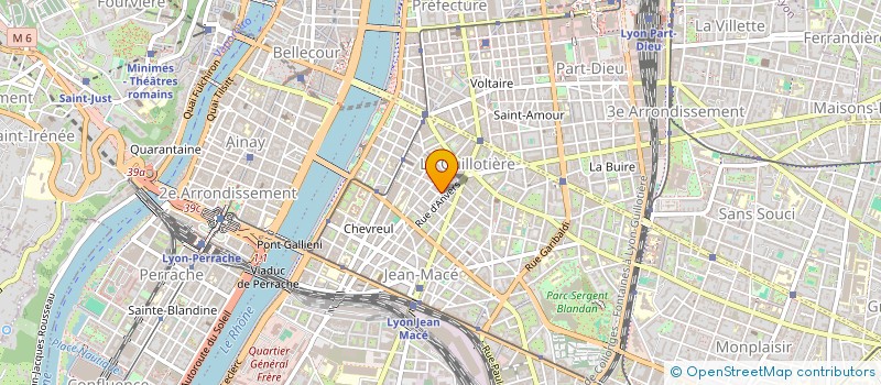 localisation de l'entreprise ICAR à LYON