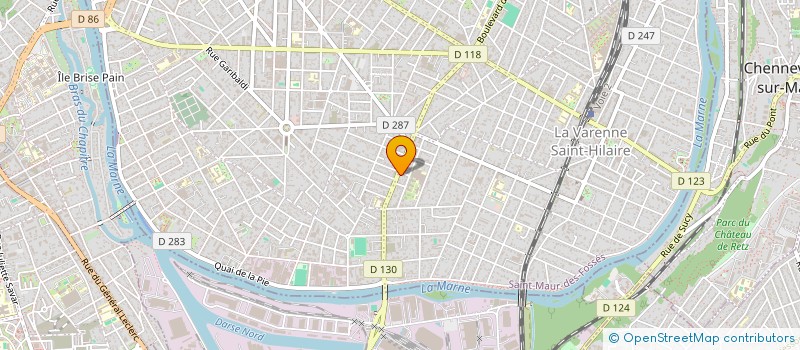 localisation de l'entreprise ICAR CONSEILS à SAINT-MAUR-DES-FOSSES