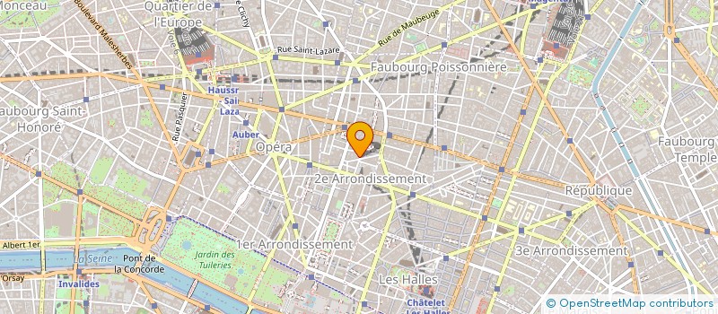 localisation de l'entreprise ICAR FINANCEMENT à PARIS
