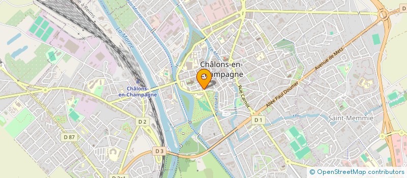 localisation de l'entreprise ICAR VITI  CHALONS-EN-CHAMPAGNE