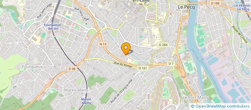 localisation de l'entreprise ICARD  SAINT-GERMAIN-EN-LAYE