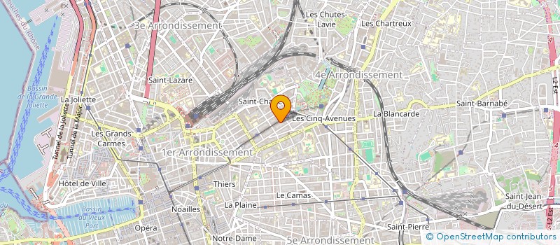 localisation de l'entreprise ICARE à MARSEILLE