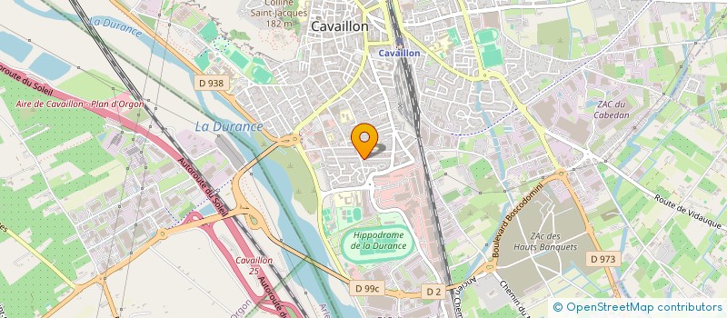 localisation de l'entreprise ICARE  CAVAILLON