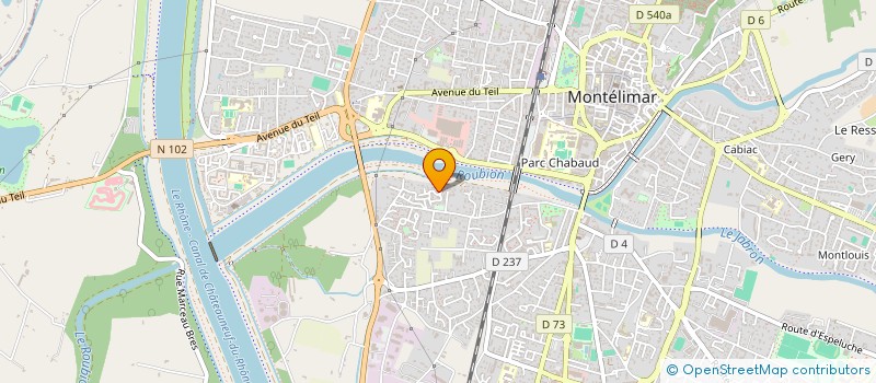 localisation de l'entreprise ICARE  MONTELIMAR