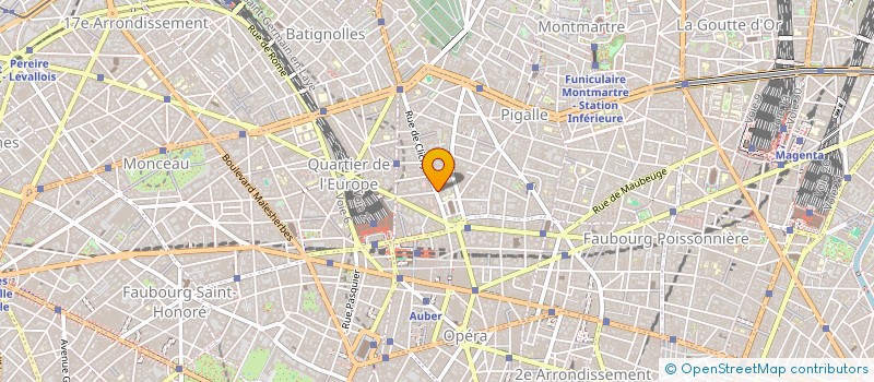 localisation de l'entreprise ICARE  PARIS