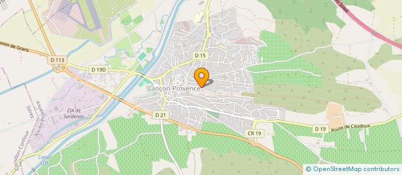 localisation de l'entreprise ICARE CONSULTING  LANCON-PROVENCE