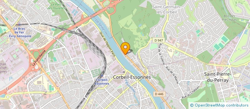 localisation de l'entreprise ICARE DRONE RECORD à CORBEIL-ESSONNES
