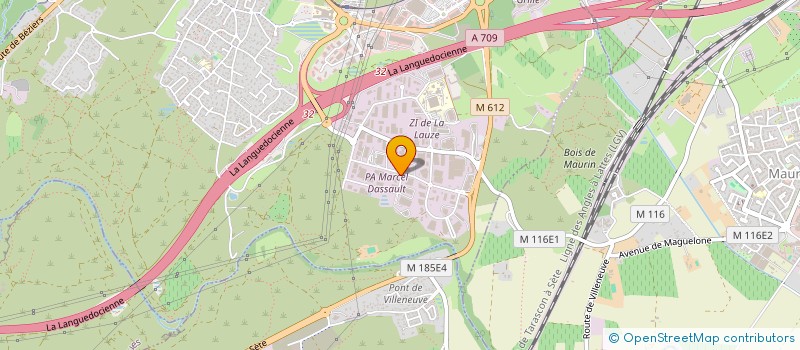 localisation de l'entreprise ICARE ENERGIES à SAINT-JEAN-DE-VEDAS