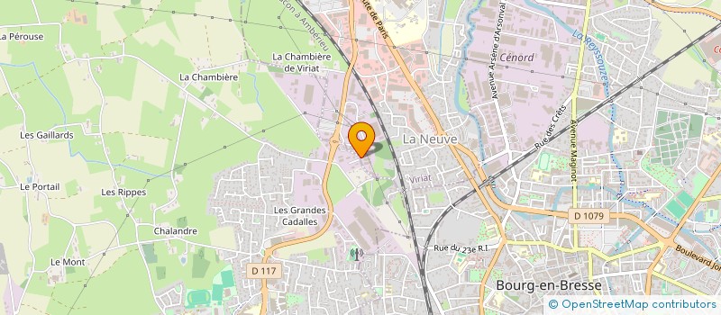 localisation de l'entreprise ICARE INVESTISSEMENTS à VIRIAT