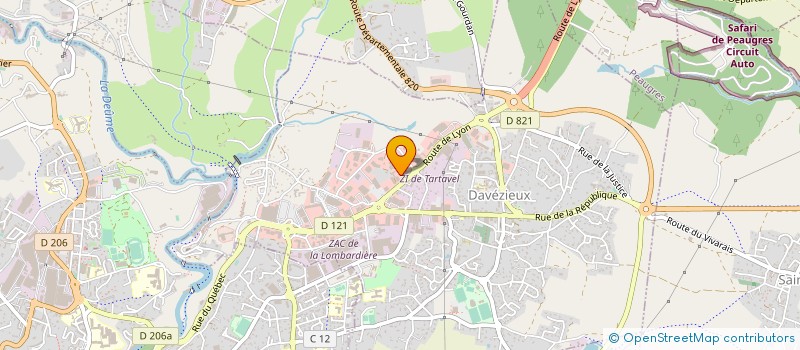 localisation de l'entreprise ICARE PV à FELINES