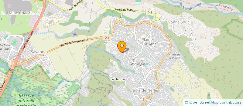 localisation de l'entreprise ICARE SARL à SAINT-PAUL