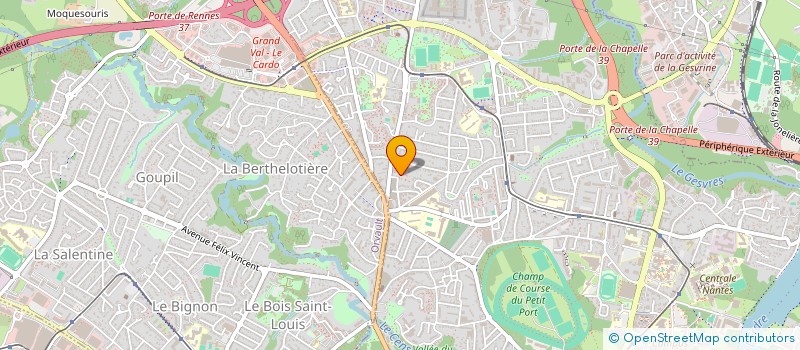 localisation de l'entreprise ICARE VTC  NANTES