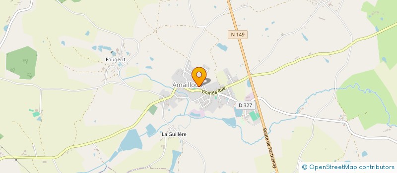 localisation de l'entreprise ICARENAT  AMAILLOUX