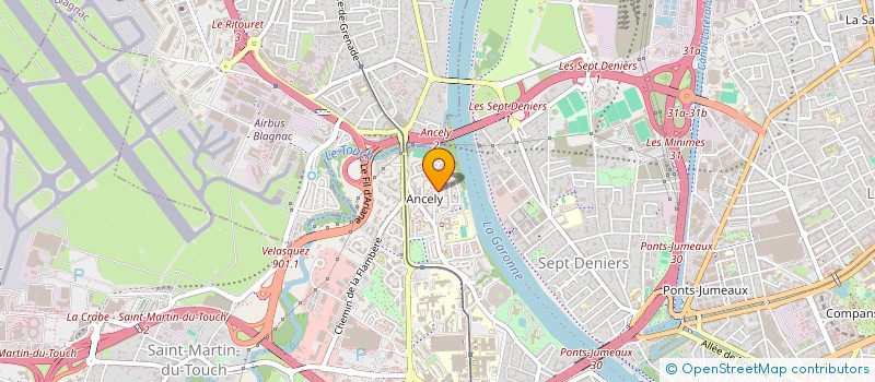 localisation de l'entreprise ICARI HORO  TOULOUSE