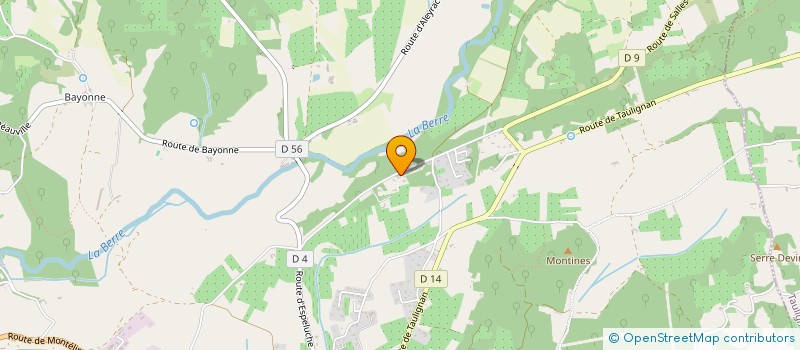 localisation de l'entreprise ICARIS CONSEIL  GRIGNAN