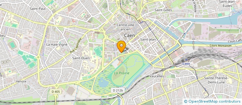 localisation de l'entreprise ICARIX à CAEN