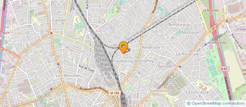 localisation de l'entreprise ICART CHEZ SOI à TOULOUSE